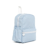 TRVL Mini Backpack in Gingham Mist Backpack | Shop Bonnie Bee