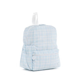 TRVL Mini Backpack in Pimlico Plaid Blue Backpack | Shop Bonnie Bee