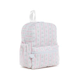 TRVL Mini Backpack in Ribbon Floral Pink Backpack | Shop Bonnie Bee