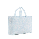OVERNITE TOTE - BUNNY TOILE BLUE
