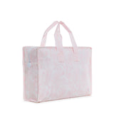 OVERNITE TOTE - BUNNY TOILE PINK