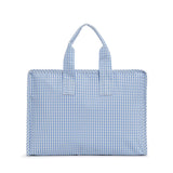 OVERNITE TOTE - GINGHAM SKY