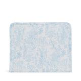 TRVL Roadie Large Zip Pouch in Bunny Toile Blue | Shop Bonnie Bee