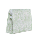 TRVL Roadie Large Zip Pouch in Bunny Toile Green | Shop Bonnie Bee