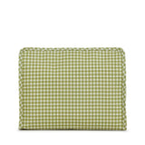 TRVL Roadie Large Zip Pouch in Rodeo Check Cactus | Shop Bonnie Bee
