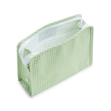 ROADIE LARGE Zip Pouch - GINGHAM LEAF2