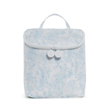 TRVL Take Away Insulated Lunch Bag in Bunny Toile Blue | Shop Bonnie Bee