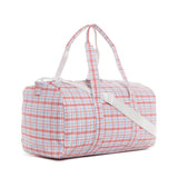 TRVL Weekend Duffel in Classic Plaid Red | Shop Bonnie Bee
