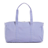 TRVL Weekend Duffel in Gingham Lilac | Shop Bonnie Bee