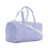 TRVL Weekend Duffel in Gingham Lilac | Shop Bonnie Bee