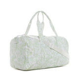 TRVL Weekend Duffel in Bunny Toile Green | Shop Bonnie Bee