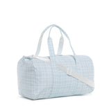 TRVL Weekend Duffel in Pimlico Plaid Blue | Shop Bonnie Bee
