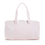 TRVL Weekend Duffel in Pimlico Stripe Pink | Shop Bonnie Bee
