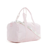 TRVL Weekend Duffel in Pimlico Stripe Pink | Shop Bonnie Bee