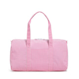TRVL Weekend Duffel in Gingham Pink | Shop Bonnie Bee