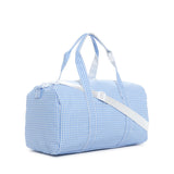 TRVL Weekend Duffel in Gingham Sky | Shop Bonnie Bee