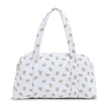 TRVL Quilted Grande Duffel in Teddy Bear | Shop Bonnie Bee