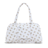 TRVL Quilted Grande Duffel in Teddy Bear | Shop Bonnie Bee