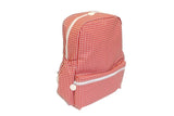TRVL Large Backpack in Gingham Red | Shop Bonnie Bee