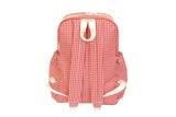 TRVL Large Backpack in Gingham Red | Shop Bonnie Bee