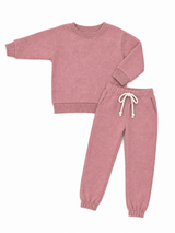 Sweatshirt Jogger Set Dusty Rose