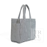 TRVL Quilted Go Go Tote - Gingham Black – view 2