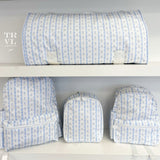 TRVL Nap Mat in Ribbon Floral Blue | Shop Bonnie Bee
