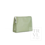 TRVL Roadie Large Zip Pouch - Gingham Moss – view 2