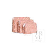 TRVL Roadie Large Zip Pouch - Pimlico Stripe Rust – view 3