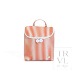 TRVL Take Away Insulated Lunch Bag - Pimlico Stripe Rust
