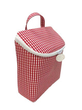 TRVL Take Away Insulated Lunch Bag in Gingham Red | Shop Bonnie Bee