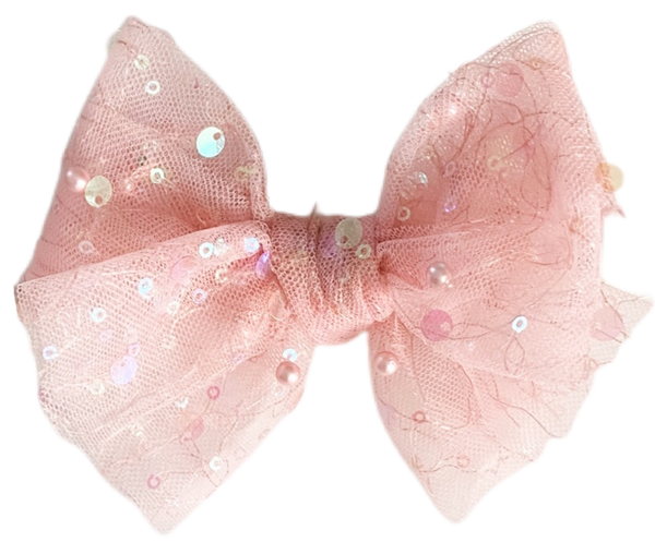 Pink Pearl Midi Bow